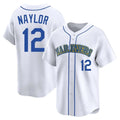 Kdoa S.Mariners #12 Josh Naylor Player White Pitch Fashion Game Stitched Jerseys