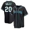 Kdoa S.Mariners #20 Luke Raley Player Black Fashion Home Limited Stitched Jerseys