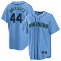 Kdoa S.Mariners #44 Julio Rodriguez Player Light Blue Home Limited Stitched Jerseys