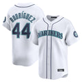 Kdoa S.Mariners #44 Julio Rodriguez Player White Home Limited Stitched Jerseys