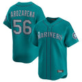 Kdoa S.Mariners #56 Randy Arozarena Player Teal Home Limited Stitched Jerseys
