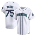 Kdoa S.Mariners #75 Andres Munoz Player White Home Limited Stitched Jerseys