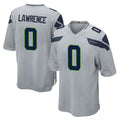 Kdoa S.Seahawks #0 DeMarcus Lawrence Player Gray Home Game Stitched Jerseys