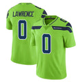 Kdoa S.Seahawks #0 DeMarcus Lawrence Player Green Limited Color Rush Home Game Stitched Jerseys