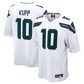 Kdoa S.Seahawks #10 Cooper Kupp Player White Replica Game Stitched Jerseys
