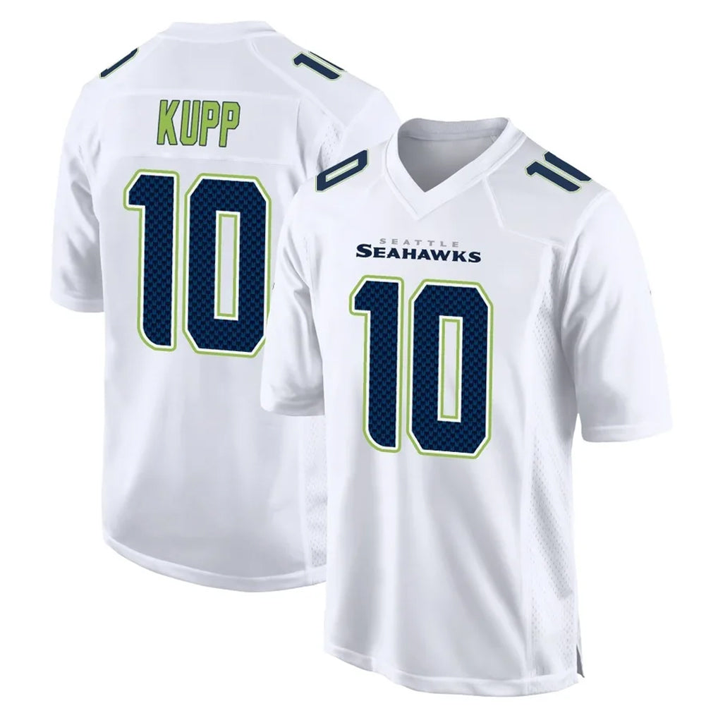Kdoa S.Seahawks #10 Cooper Kupp Player White Tundra Fashion Home Game Stitched Jerseys