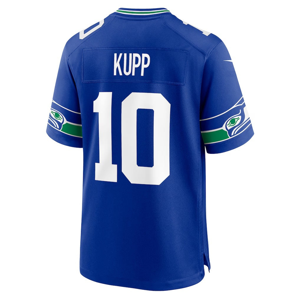 Kdoa S.Seahawks #10 Cooper Kupp Royal Alternate 50th Season Game Stitched Jerseys