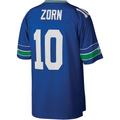 Kdoa S.Seahawks #10 Jim Zorn Mitchell & Ness Royal Legacy Replica Jersey