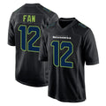 Kdoa S.Seahawks #12 12th Fan Player Black Limited Fashion Home Game Stitched Jerseys
