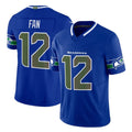 Kdoa S.Seahawks #12 12th Fan Player Royal Rivalries Vapor Limited Home Game Stitched Jerseys