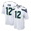 Kdoa S.Seahawks #12 12th Fan Player White Home Game Stitched Jerseys
