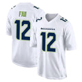 Kdoa S.Seahawks #12 12th Fan Player White Tundra Fashion Home Game Stitched Jerseys