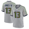 Kdoa S.Seahawks #13 Ernest Jones IV Player Grey 2025 Rivalries Collection Home Game Stitched Jerseys