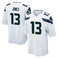 Kdoa S.Seahawks #13 Ernest Jones IV Player White Home Game Stitched Jerseys