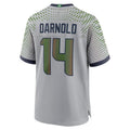 Kdoa S.Seahawks #14 Sam Darnold 2025 Rivalries Collection Game Wolf Gray Stitched Jerseys