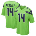 Kdoa S.Seahawks #14 Sam Darnold Player Green Home Game Football Jersey