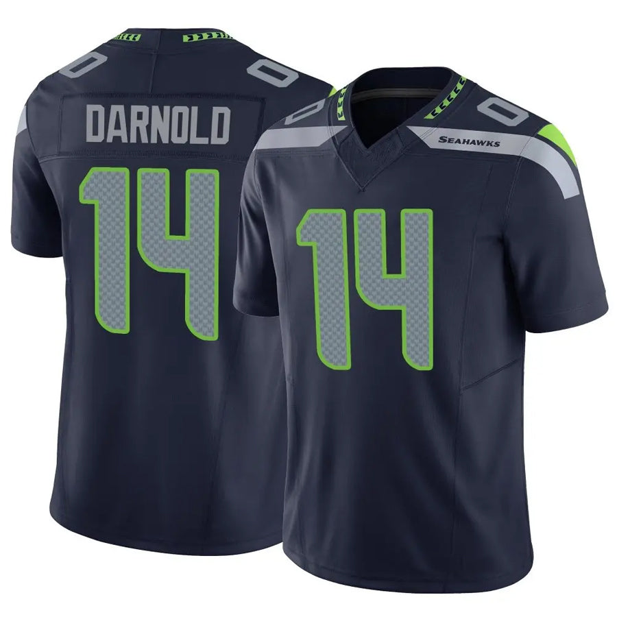 Kdoa S.Seahawks #14 Sam Darnold Player Navy Vapor F.U.S.E. Limited Football Jerseys