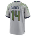 Kdoa S.Seahawks #14 Sam Darnold Player Wolf Gray Rivalries Collection Game Football Jerseys