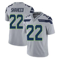 Kdoa S.Seahawks #22 Rashid Shaheed Player Gray Limited Vapor Untouchable Home Game Stitched Jerseys