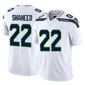 Kdoa S.Seahawks #22 Rashid Shaheed Player White Limited Vapor F.U.S.E. Home Game Stitched Jerseys
