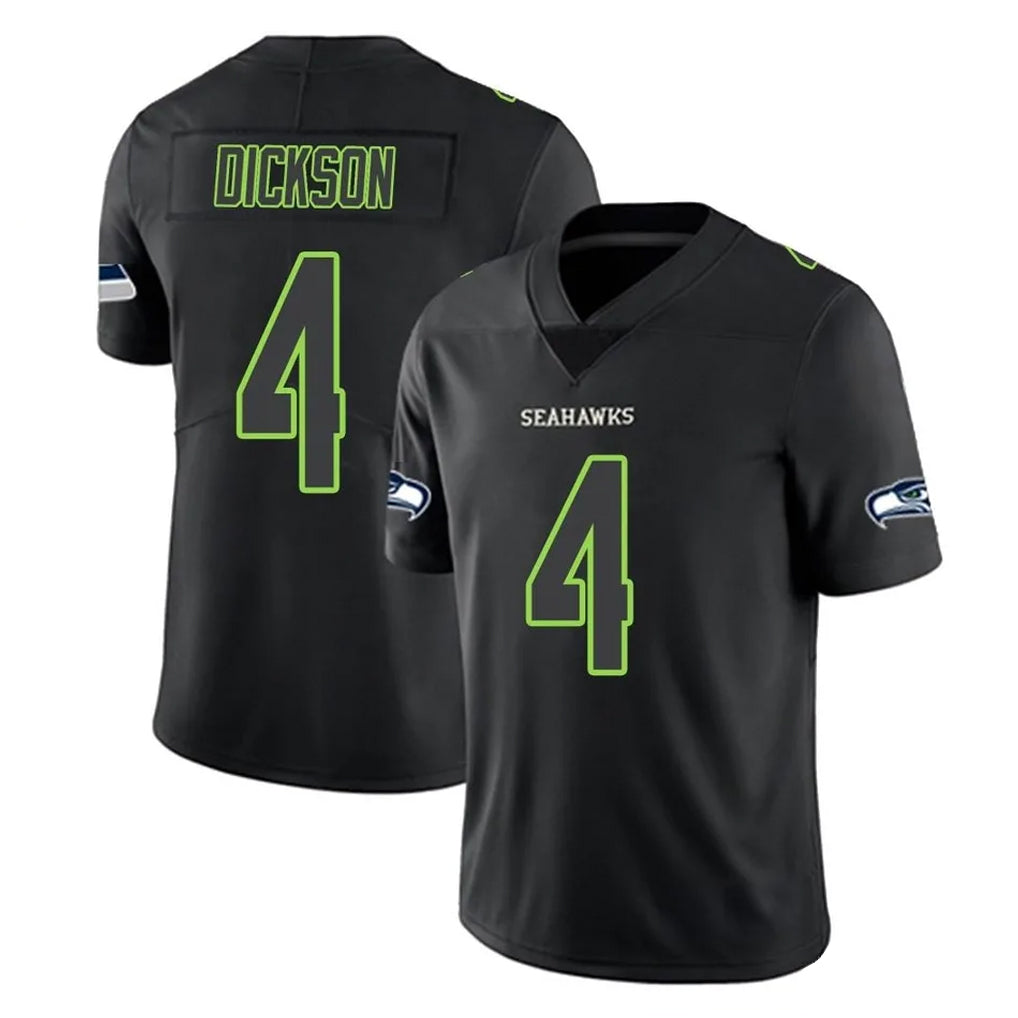 Kdoa S.Seahawks #4 Michael Dickson Player Black Impact Limited Home Game Stitched Jerseys