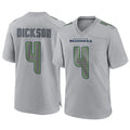 Kdoa S.Seahawks #4 Michael Dickson Player Gray Atmosphere Fashion Home Game Stitched Jerseys
