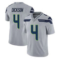 Kdoa S.Seahawks #4 Michael Dickson Player Gray Limited Vapor Untouchable Home Game Stitched Jerseys