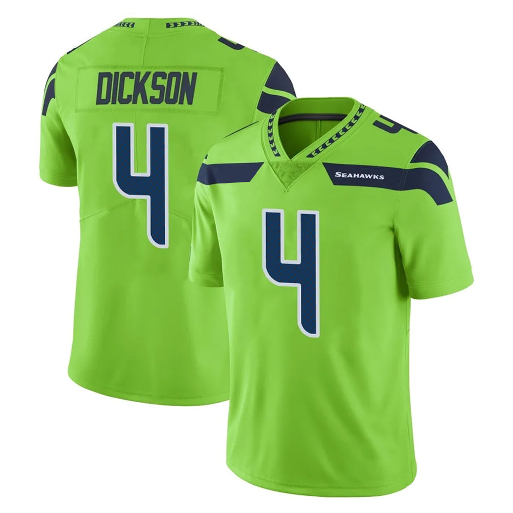 Kdoa S.Seahawks #4 Michael Dickson Player Green Limited Color Rush Home Game Stitched Jerseys