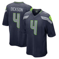 Kdoa S.Seahawks #4 Michael Dickson Player Navy Home Game Stitched Jerseys
