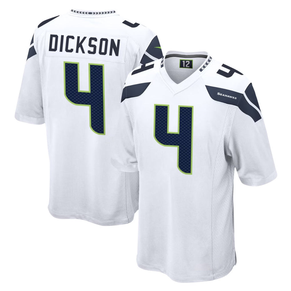 Kdoa S.Seahawks #4 Michael Dickson Player White Home Game Stitched Jerseys