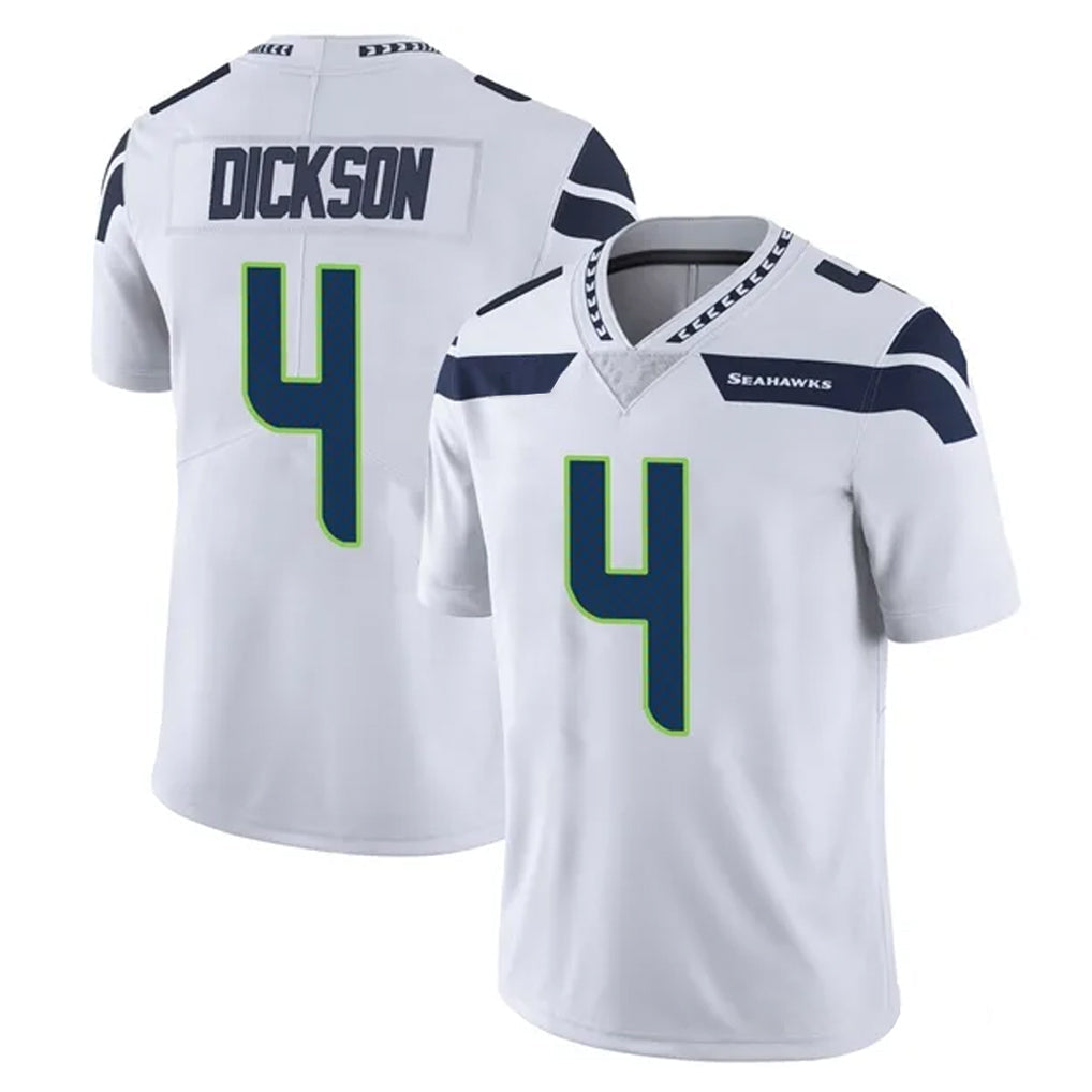 Kdoa S.Seahawks #4 Michael Dickson Player White Limited Vapor Untouchable Home Game Stitched Jerseys