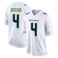 Kdoa S.Seahawks #4 Michael Dickson Player White Tundra Fashion Home Game Stitched Jerseys