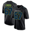 Kdoa S.Seahawks #67 Charles Cross Player Black Limited Fashion Home Game Stitched Jerseys