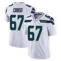Kdoa S.Seahawks #67 Charles Cross Player White Limited Vapor Untouchable Home Game Stitched Jerseys
