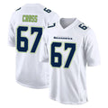 Kdoa S.Seahawks #67 Charles Cross Player White Tundra Fashion Home Game Stitched Jerseys