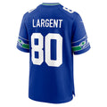 Kdoa S.Seahawks #80 Steve Largent Player Royal Game Stitched Jerseys
