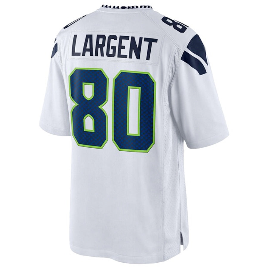 Kdoa S.Seahawks #80 Steve Largent Player White Home Game Stitched Jerseys