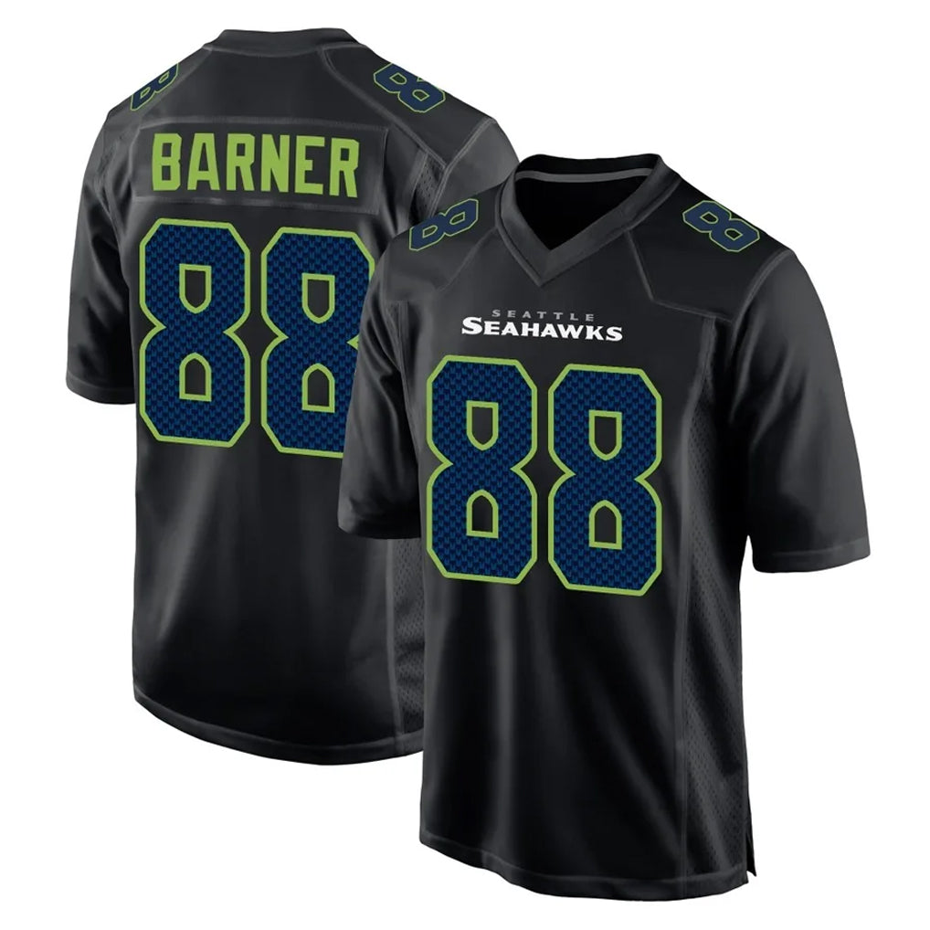 Kdoa S.Seahawks #88 AJ Barner Player Black Limited Fashion Home Game Stitched Jerseys