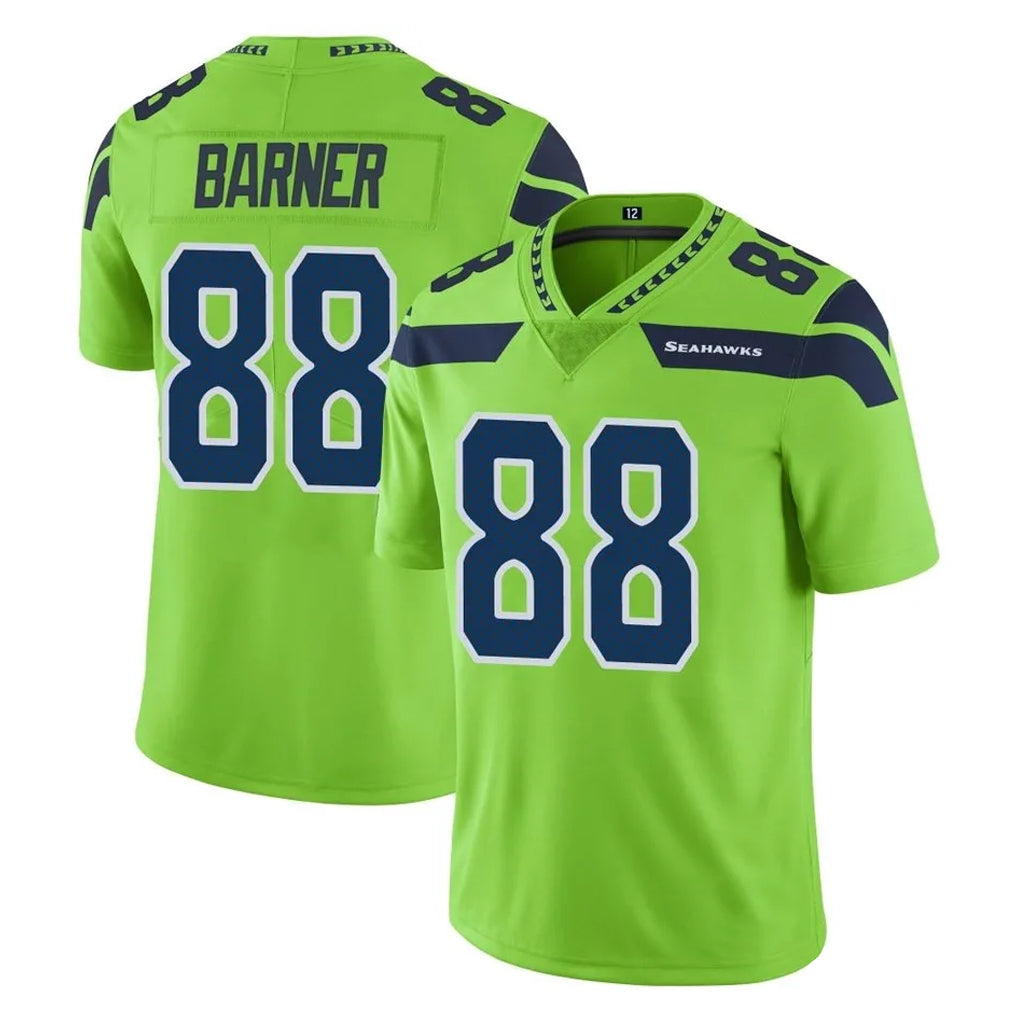 Kdoa S.Seahawks #88 AJ Barner Player Green Limited Color Rush Home Game Stitched Jerseys
