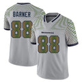 Kdoa S.Seahawks #88 AJ Barner Player Grey Limited 2025 Rivalries Collection Home Game Stitched Jerseys