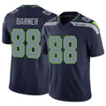 Kdoa S.Seahawks #88 AJ Barner Player Navy Limited Vapor F.U.S.E. Home Game Stitched Jerseys