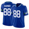 Kdoa S.Seahawks #88 AJ Barner Player Royal Limited Throwback Vapor F.U.S.E. Home Game Stitched Jerseys