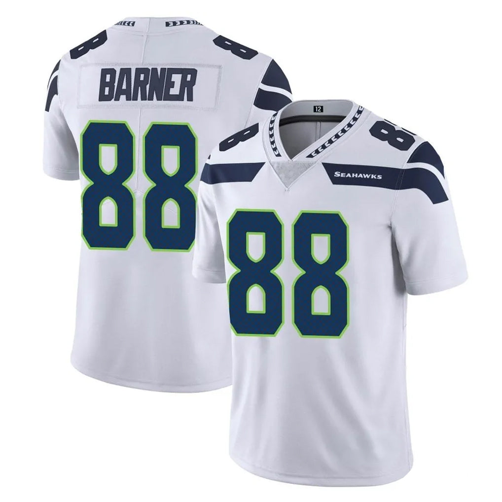 Kdoa S.Seahawks #88 AJ Barner Player White Limited Vapor Untouchable Home Game Stitched Jerseys