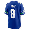 Kdoa S.Seahawks #8 Jadarian Price Royal Alternate Game Stitched Jerseys