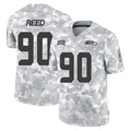 Kdoa S.Seahawks #90 Jarran Reed Player Arctic Camo Limited Salute To Service Home Game Stitched Jerseys