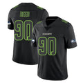 Kdoa S.Seahawks #90 Jarran Reed Player Black Impact Limited Home Game Stitched Jerseys