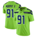 Kdoa S.Seahawks #91 Byron Murphy II Player Green Limited Color Rush Home Game Stitched Jerseys