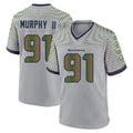 Kdoa S.Seahawks #91 Byron Murphy II Player Grey 2025 Rivalries Collection Home Game Stitched Jerseys