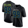 Kdoa S.Seahawks #99 Leonard Williams Player Black Limited Fashion Home Game Stitched Jerseys