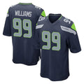 Kdoa S.Seahawks #99 Leonard Williams Player Navy Home Game Stitched Jerseys